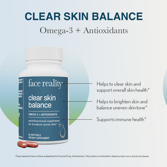 Clear Skin Balance Omega- 3 + Antioxidants