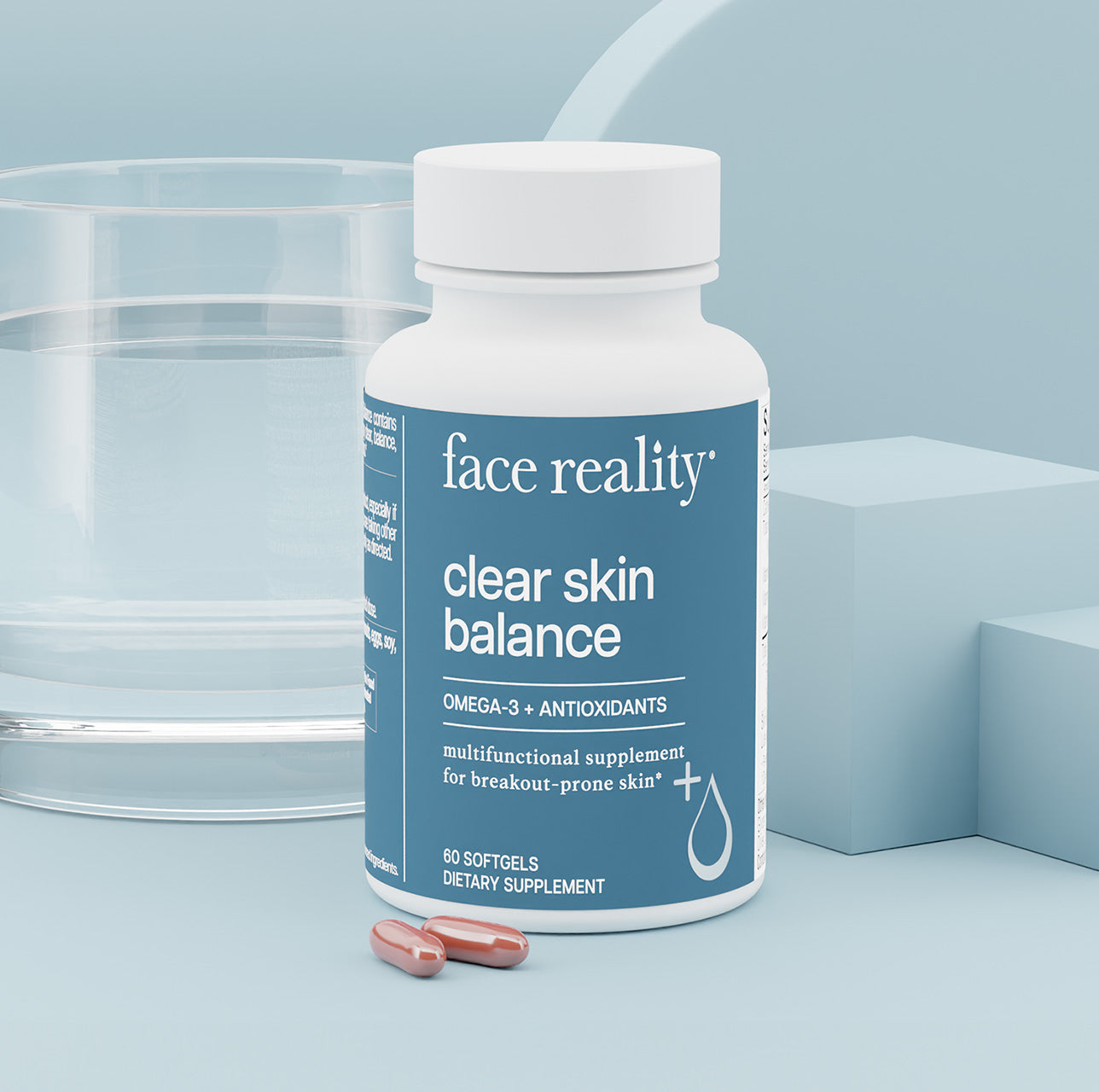 Clear Skin Balance Omega- 3 + Antioxidants